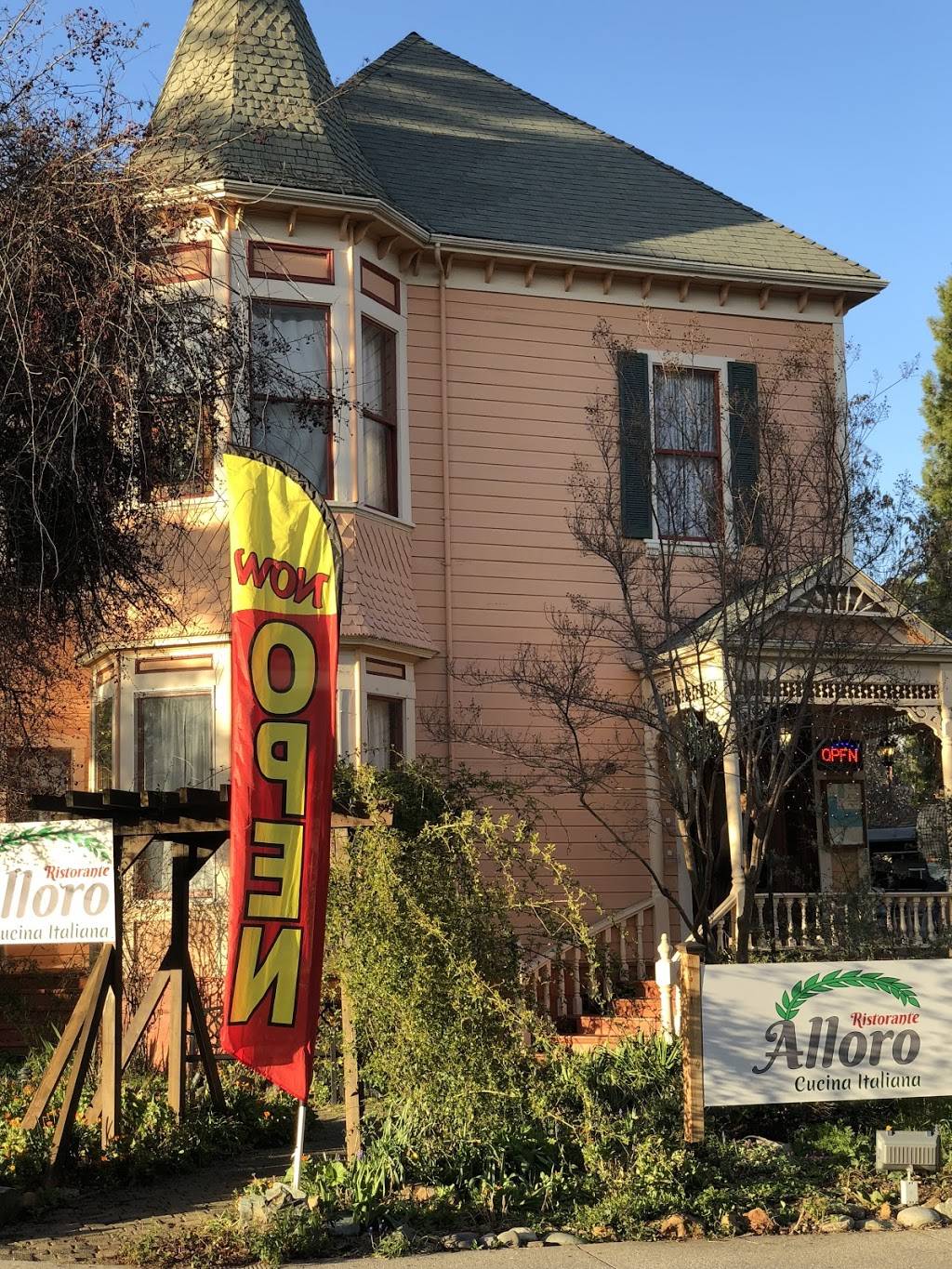 Alloro Cucina Italiana | restaurant | 124 Bank St, Grass Valley, CA 95945, USA | 5302733555 OR +1 530-273-3555