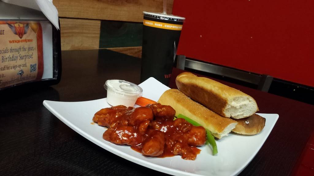Wings Empire | restaurant | 333 H St #1025, Chula Vista, CA 91910, USA | 6197826485 OR +1 619-782-6485