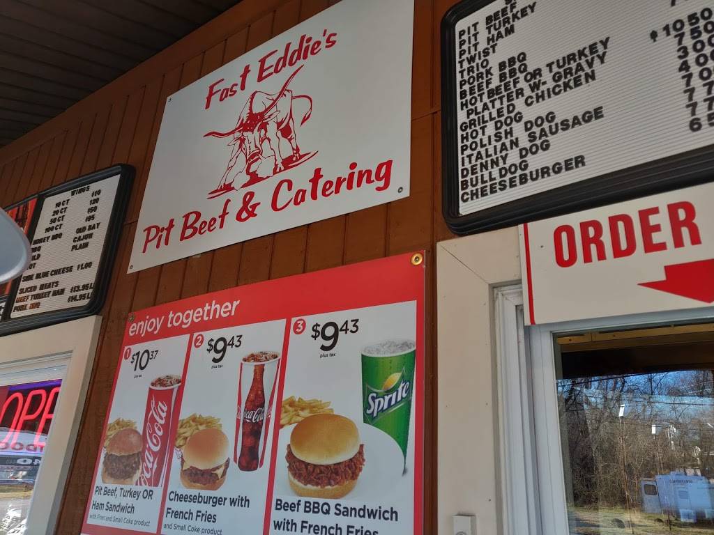 Fast Eddies Pit Beef | restaurant | 2800 Belair Rd, Fallston, MD 21047, USA | 4108798884 OR +1 410-879-8884