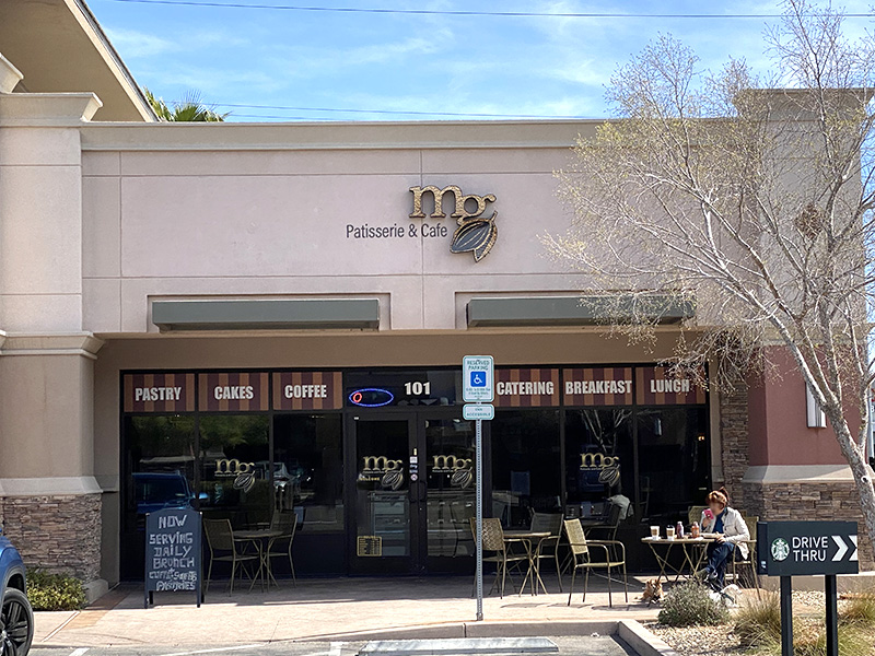 Mg Patisserie and Cafe | bakery | 6365 S Rainbow Blvd #101, Las Vegas, NV 89118, USA | 7028311197 OR +1 702-831-1197