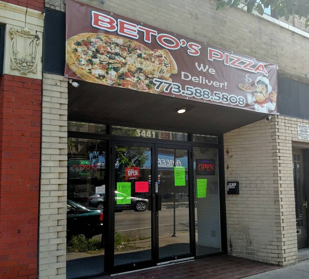 Betos Pizza | restaurant | 3441 W Lawrence Ave, Chicago, IL 60625, USA | 7735885808 OR +1 773-588-5808