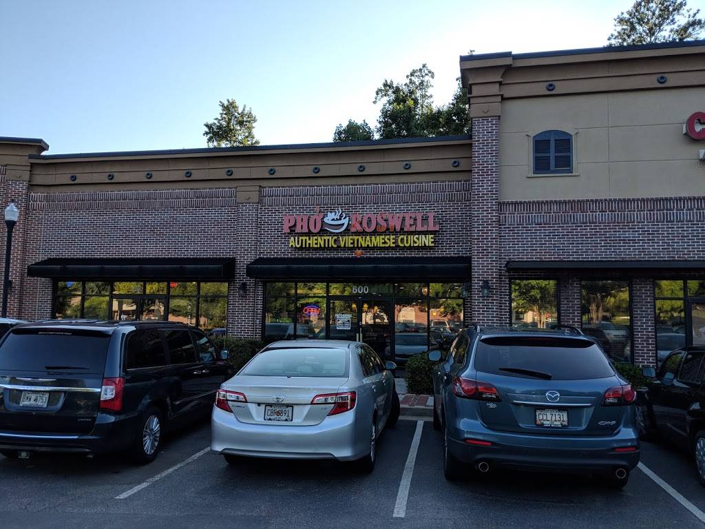 Pho Roswell | restaurant | 640 W Crossville Rd, Roswell, GA 30075, USA | 7702991549 OR +1 770-299-1549