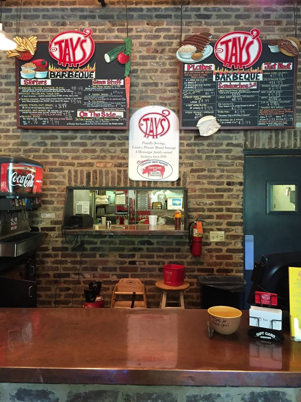 Tays Barbecue | restaurant | 119 Colony Crossing Way #860, Madison, MS 39110, USA | 6018530706 OR +1 601-853-0706