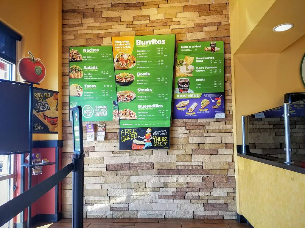 Moes Southwest Grill | restaurant | 510 E Meighan Blvd a1, Gadsden, AL 35903, USA | 2565464778 OR +1 256-546-4778