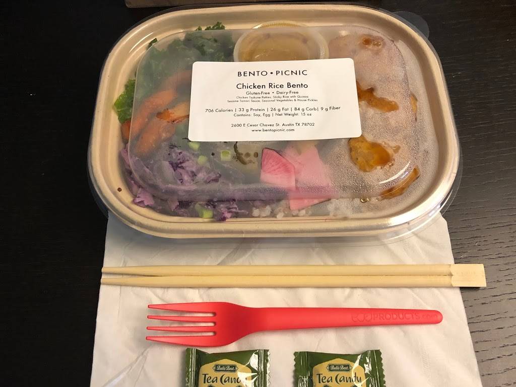 Bento Picnic | meal takeaway | 2600 E Cesar Chavez St, Austin, TX 78702, USA | 5129878767 OR +1 512-987-8767