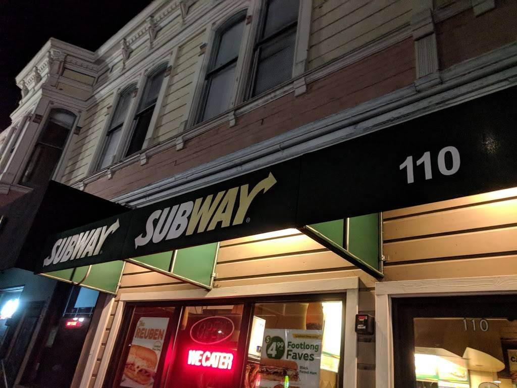 Subway Restaurants | restaurant | 110 Grand Ave, South San Francisco, CA 94080, USA | 6505886755 OR +1 650-588-6755