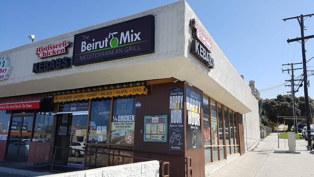 The Beirut Mix | restaurant | 4836, 500 Pacific Coast Hwy, Hermosa Beach, CA 90254, USA | 3103768226 OR +1 310-376-8226