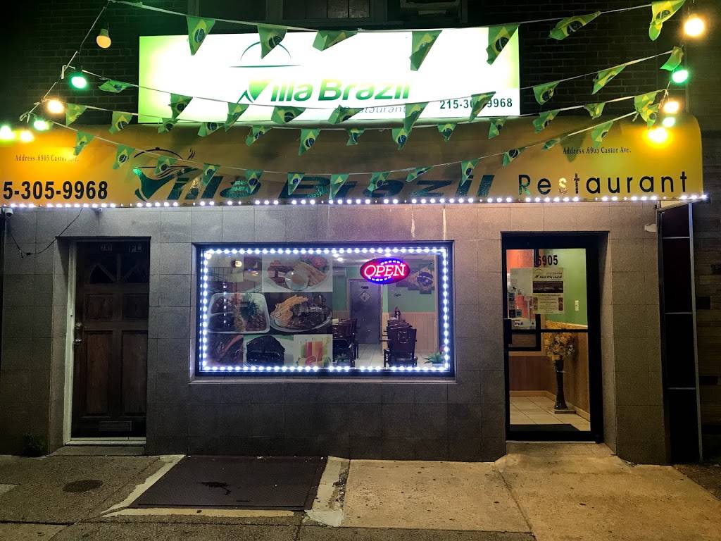 Villa Brazil | restaurant | 1702, 6905 Castor Ave, Philadelphia, PA 19149, USA | 2153059968 OR +1 215-305-9968