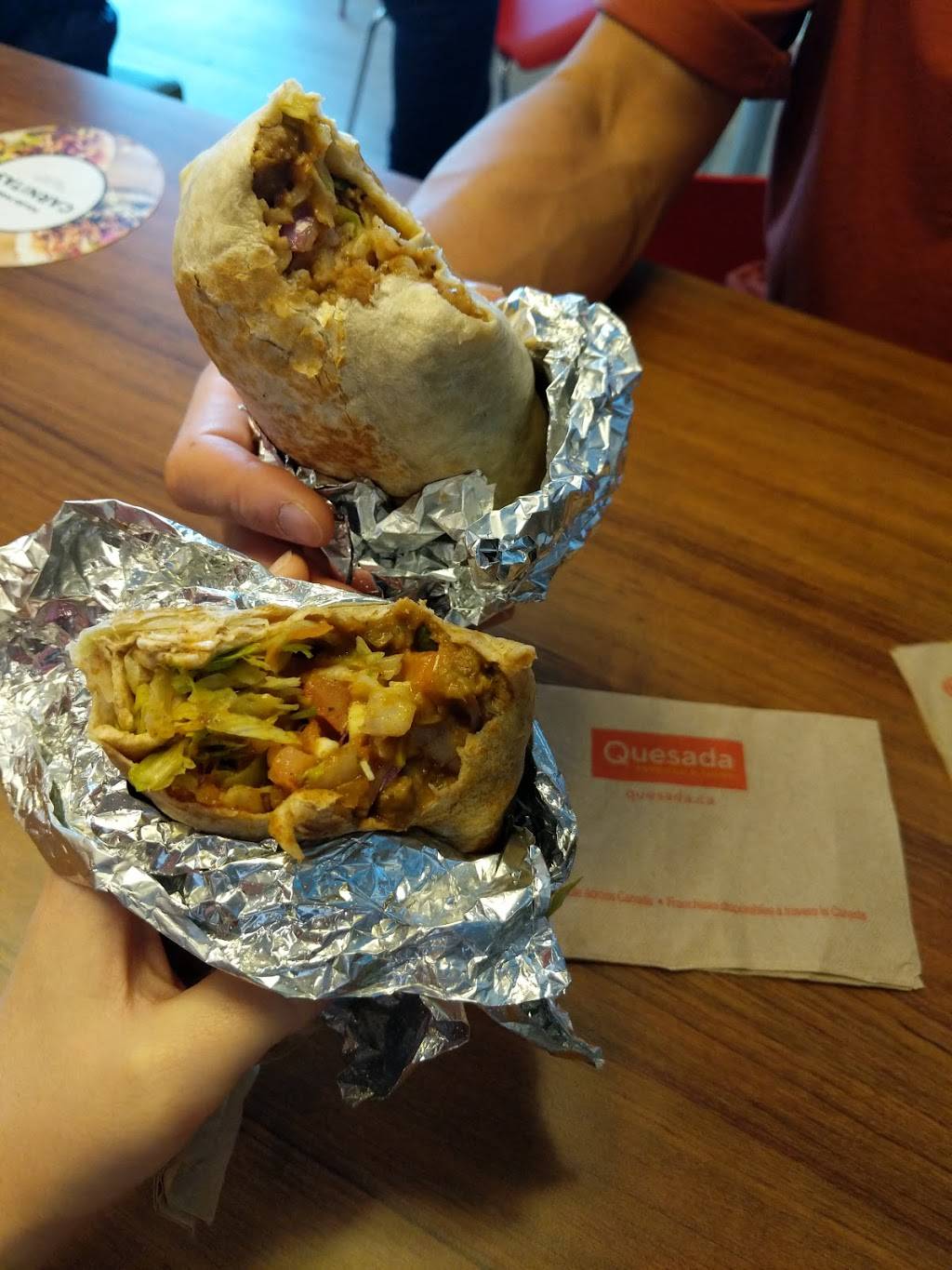 Quesada Burritos & Tacos | restaurant | 1080 Wilson St W, Ancaster, ON L9G 3K9, Canada | 9053044488 OR +1 905-304-4488