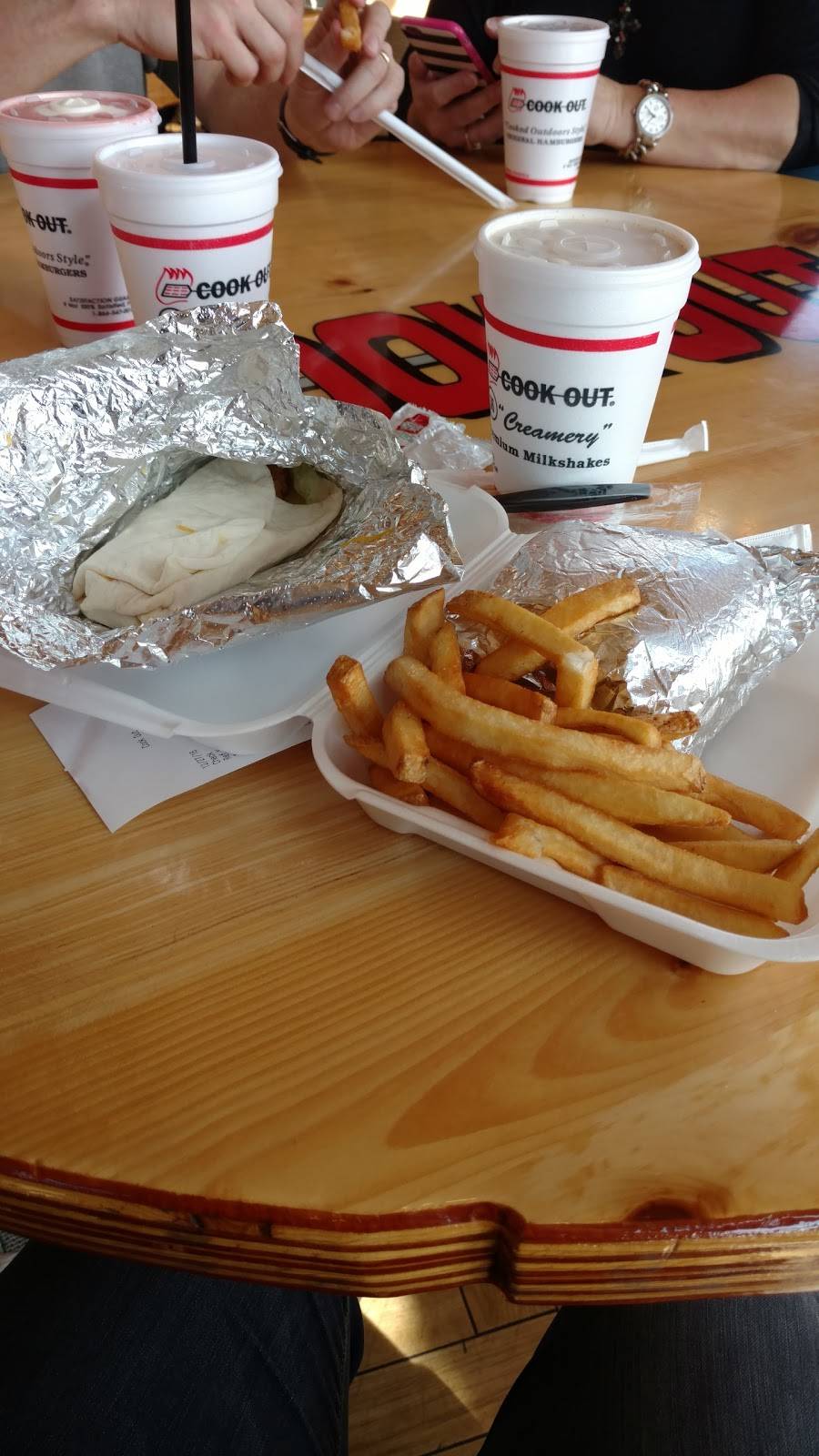 Cook Out | restaurant | 5406 Sapp Rd, Greensboro, NC 27409, USA | 3368547746 OR +1 336-854-7746