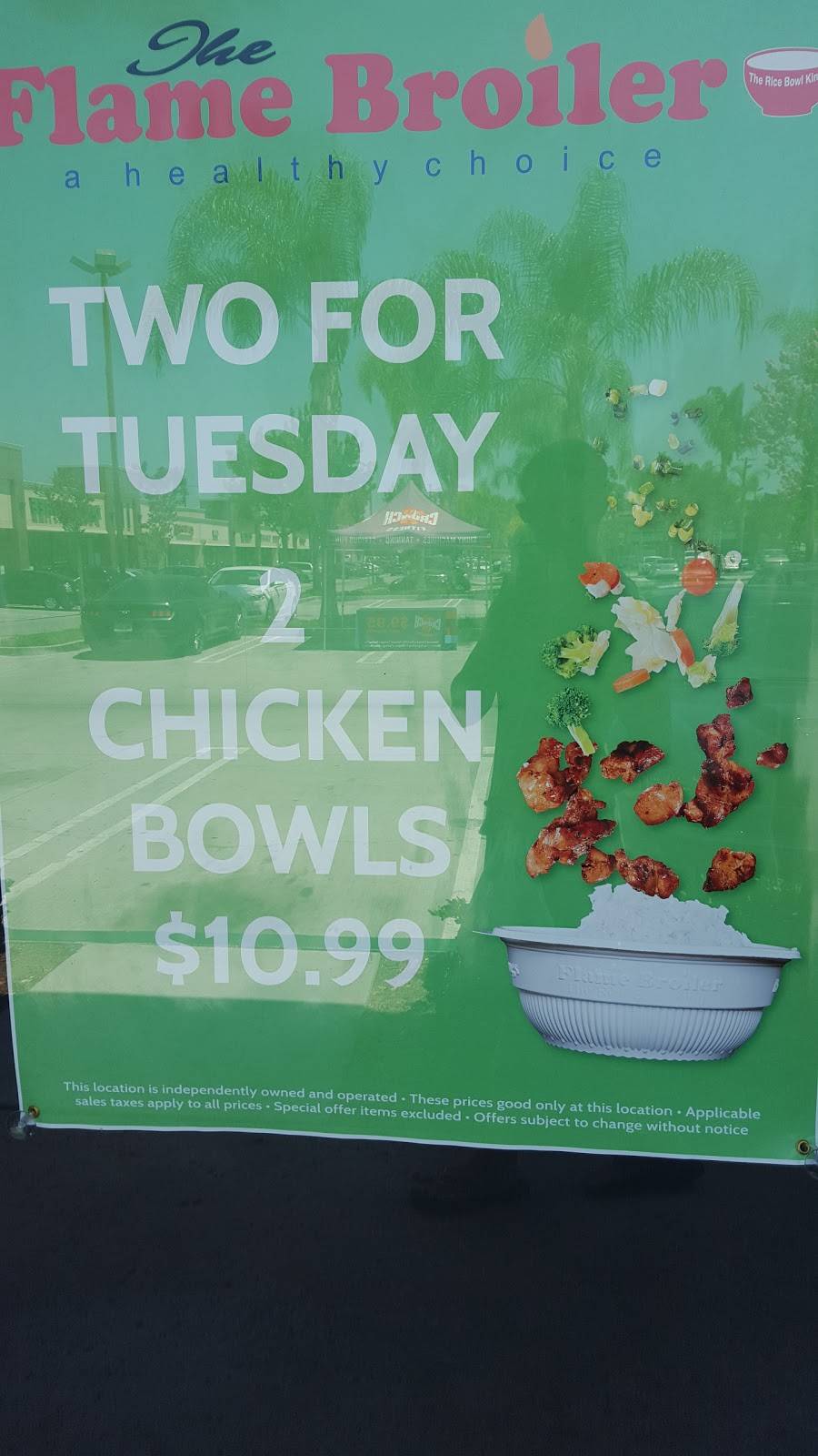 The Flame Broiler | restaurant | 11891 Del Amo Blvd, Cerritos, CA 90703, USA | 5628606417 OR +1 562-860-6417