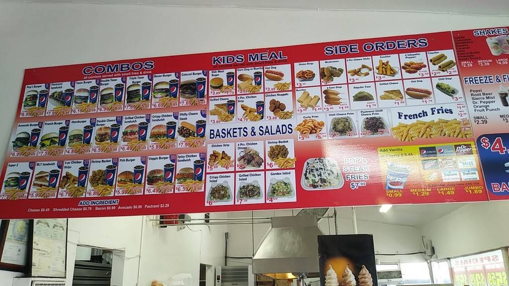 Pops Drive-in | restaurant | 2821 Taft Hwy, Pumpkin Center, CA 93313, USA | 6618311428 OR +1 661-831-1428