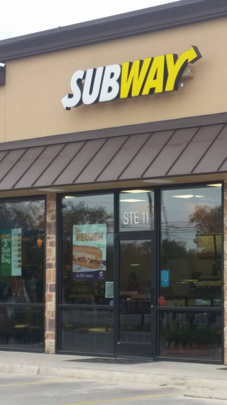 Subway Restaurants | restaurant | Potranco Center West, 15118 Potranco Rd 10 & 11, San Antonio, TX 78245, USA | 2106790321 OR +1 210-679-0321