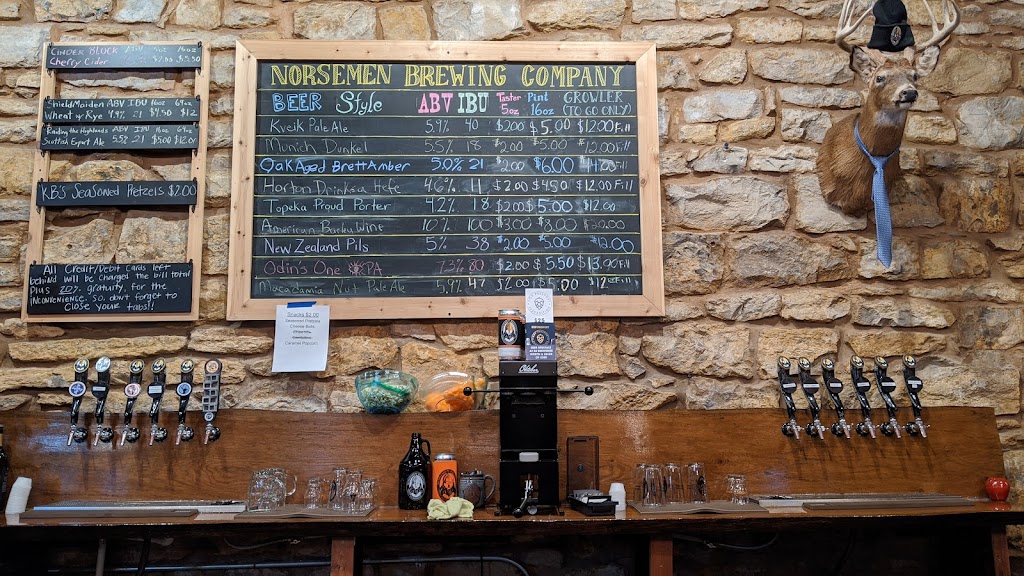 Norsemen Brewing Company | restaurant | 830 N Kansas Ave, Topeka, KS 66608, USA | 7857833999 OR +1 785-783-3999