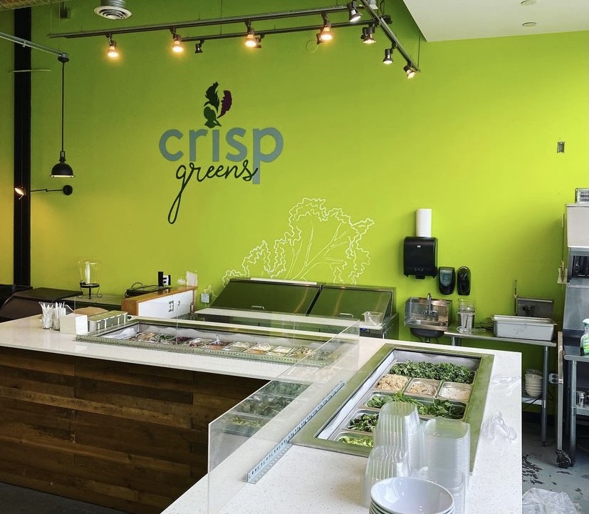 Crisp Greens | restaurant | 1916 Pacific Ave, Tacoma, WA 98402, USA | 2533271308 OR +1 253-327-1308