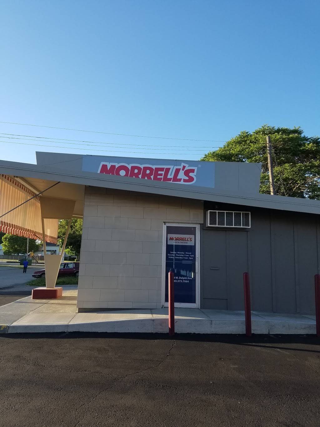 Morrells Fish & Chicken | restaurant | 1024 W Delphi Ave, Marion, IN 46952, USA | 7655737064 OR +1 765-573-7064