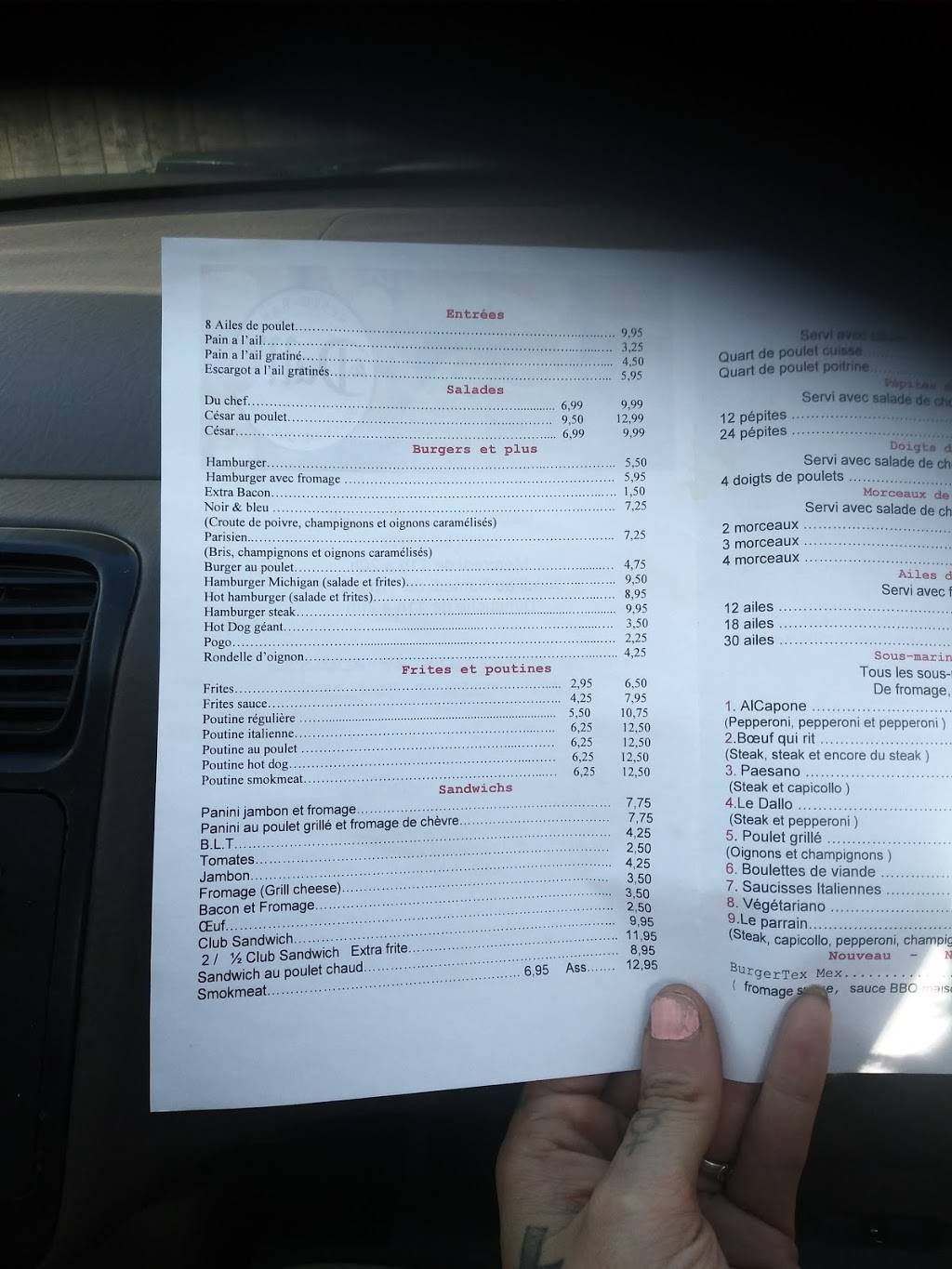 resto-bar Dallo | restaurant | st-, 360 Rang Sainte Julie E, Saint-André-Avellin, QC J0V 1W0, Canada | 8199832666 OR +1 819-983-2666