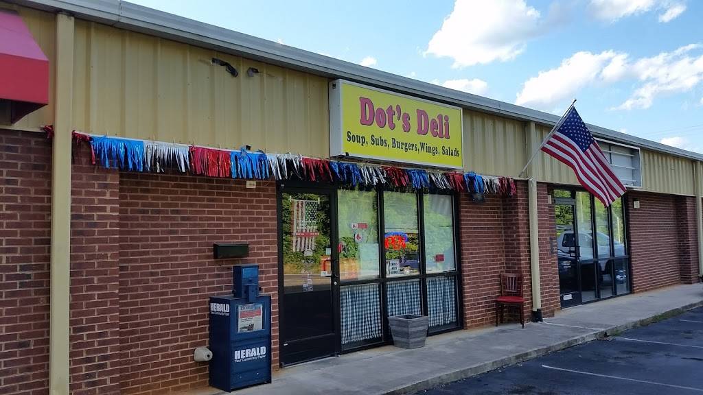 Dots Deli | restaurant | 500 Maryville Hwy Suite D, Seymour, TN 37865, USA | 8657730657 OR +1 865-773-0657