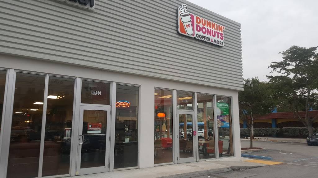 Dunkin | bakery | 9720 N Kendall Dr, Miami, FL 33176, USA | 3054283773 OR +1 305-428-3773
