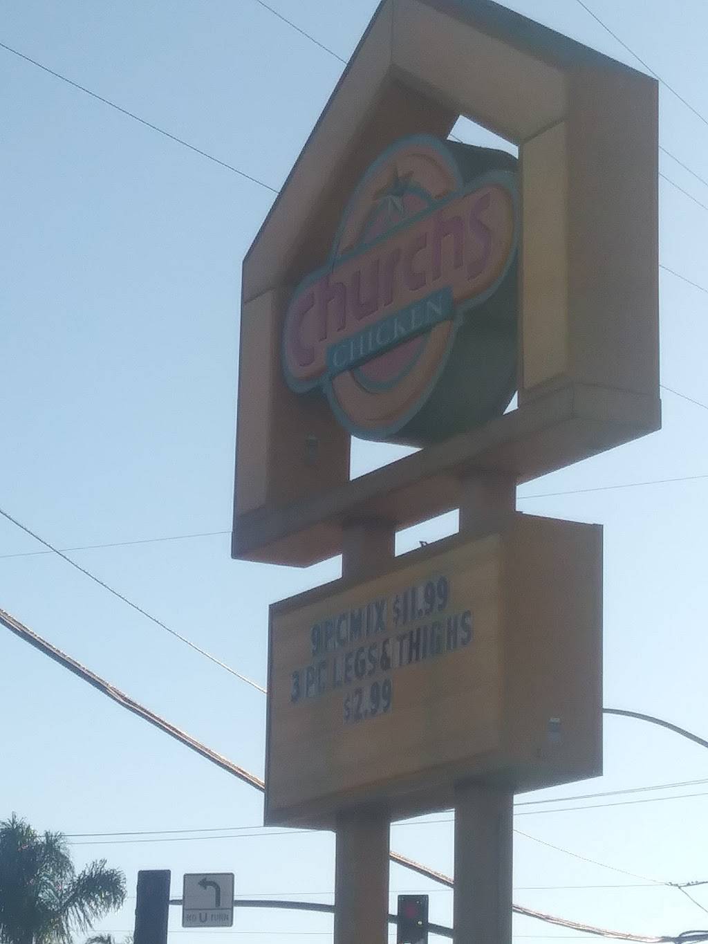 Churchs Chicken | restaurant | 1415 Rosecrans Ave, Compton, CA 90222, USA | 3106351733 OR +1 310-635-1733