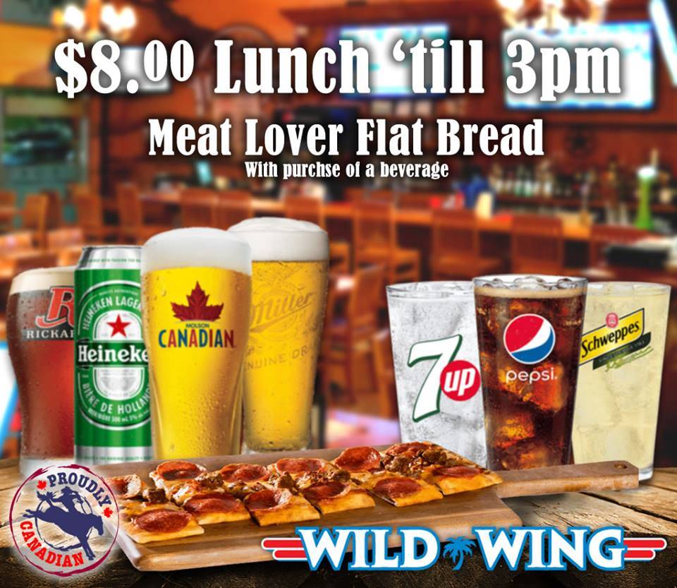 Wild Wing | restaurant | 371 Mountainview Rd S, Georgetown, ON L7G 5X3, Canada | 9058779911 OR +1 905-877-9911