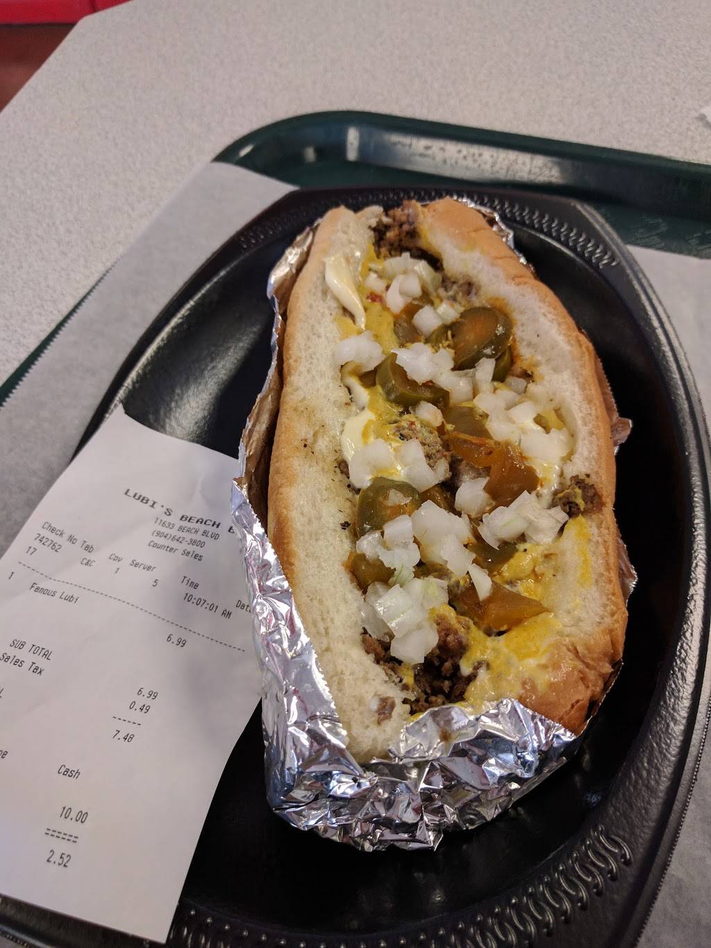 Lubis Hot Subs | meal takeaway | 11633 Beach Blvd, Jacksonville, FL 32246, USA | 9046423800 OR +1 904-642-3800