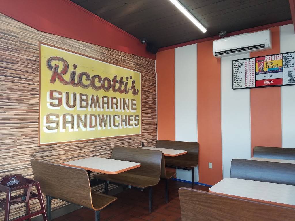 Riccottis Submarine Sandwiches | meal takeaway | 1360 Mineral Spring Ave, North Providence, RI 02904, USA | 4017248859 OR +1 401-724-8859