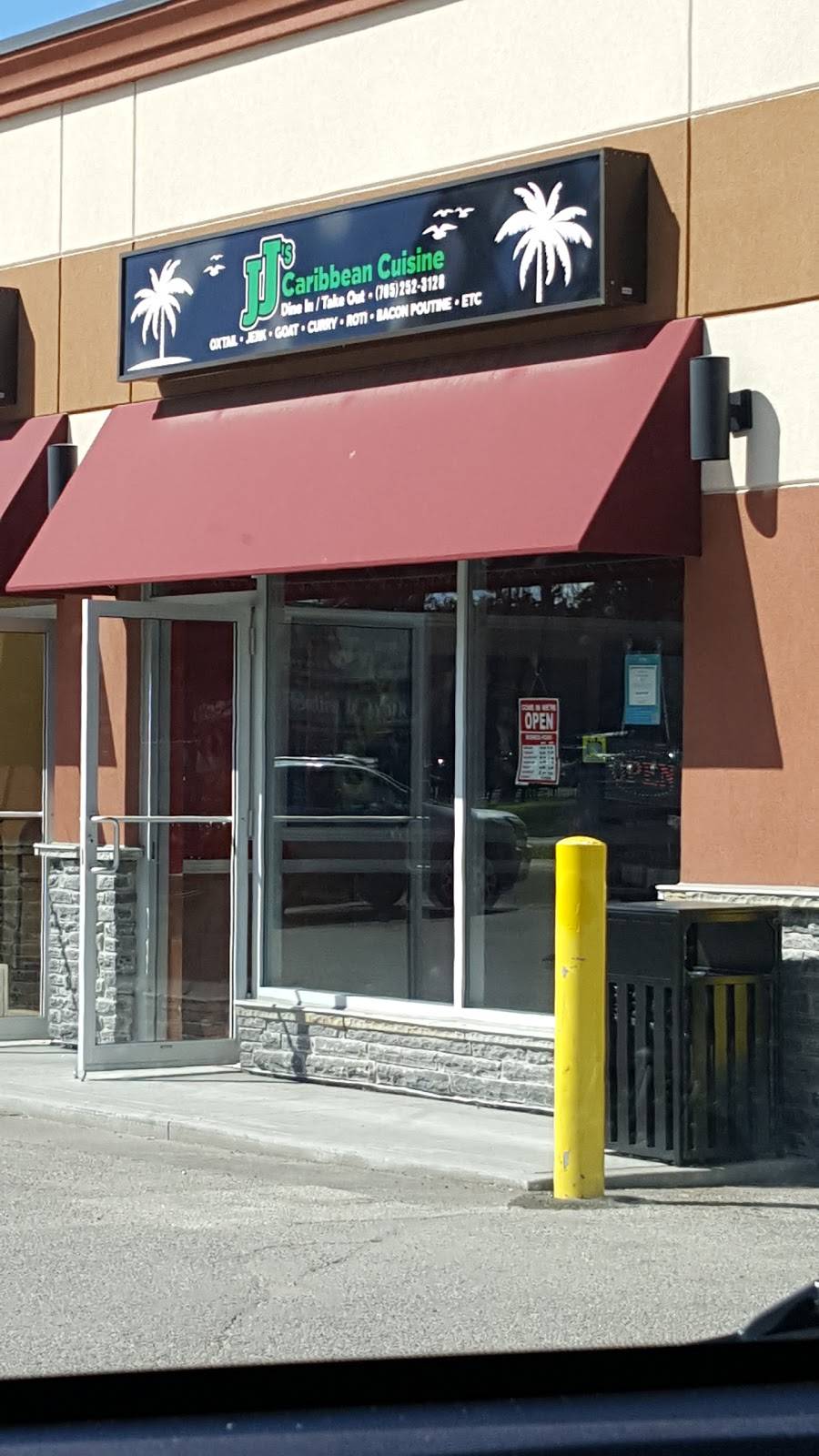 Jjs Caribbean Cuisine | restaurant | 110 Little Ave, Barrie, ON L4N 4K8, Canada | 7052523128 OR +1 705-252-3128