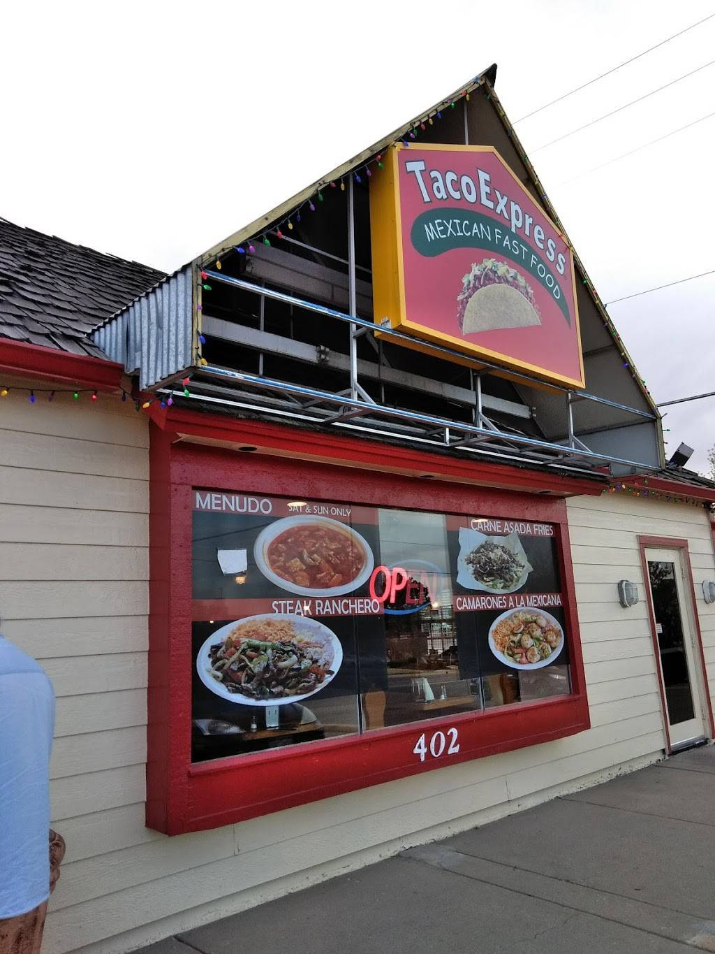 Taco Express | restaurant | 402 S 8th St, Colorado Springs, CO 80905, USA | 7195205553 OR +1 719-520-5553