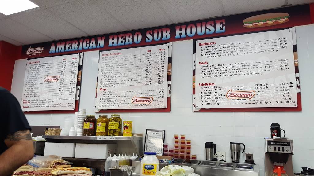 American Hero Subhouse | meal takeaway | 772 Riverside Ave, Lyndhurst, NJ 07071, USA | 2019357393 OR +1 201-935-7393