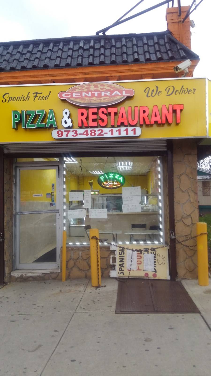 Central Pizza & restaurant | restaurant | 1443, 543 Central Ave, Newark, NJ 07107, USA | 9734821111 OR +1 973-482-1111