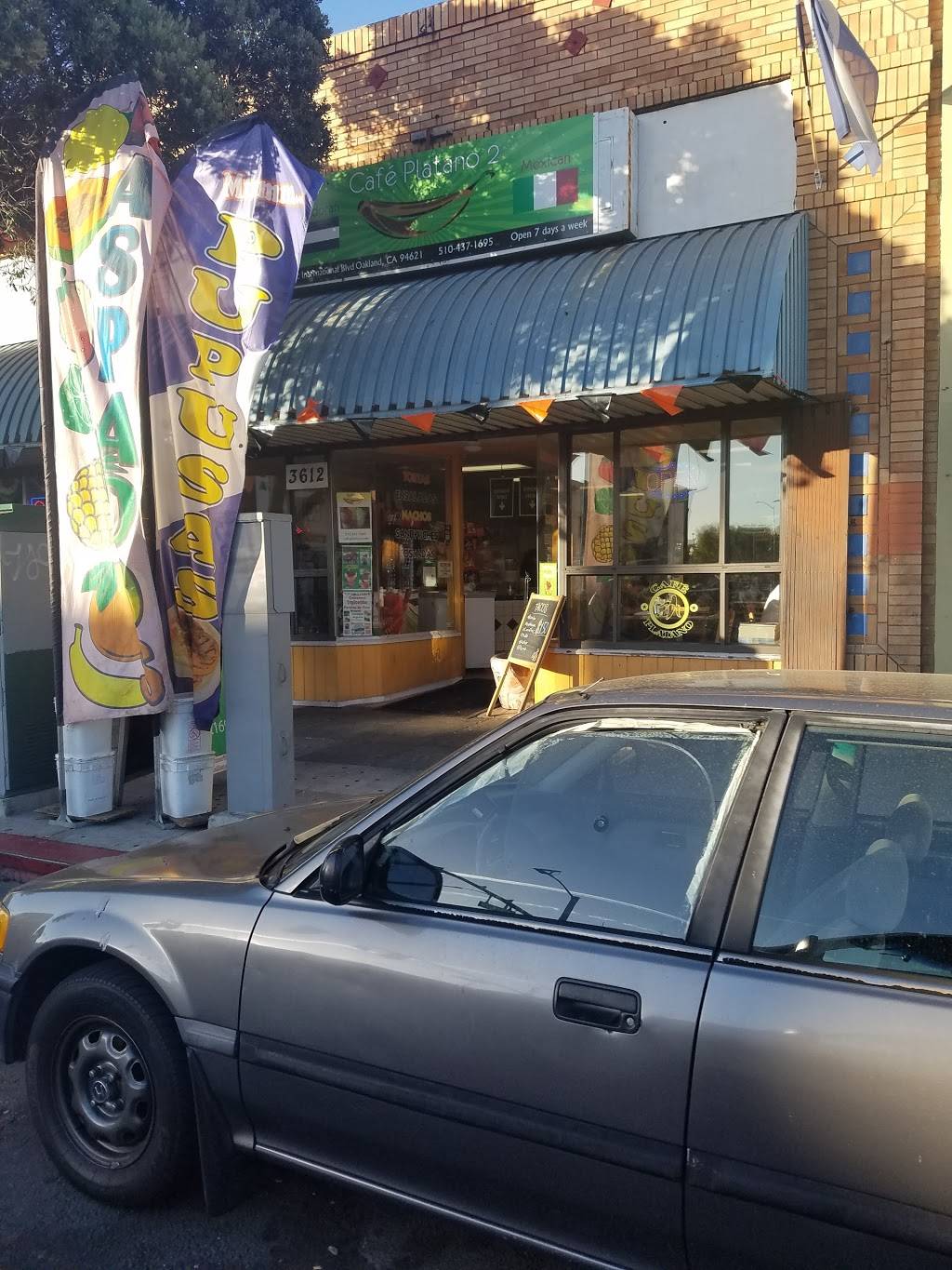 Cafe Platano 2 | restaurant | 3612 International Blvd, Oakland, CA 94601, USA | 5104371695 OR +1 510-437-1695