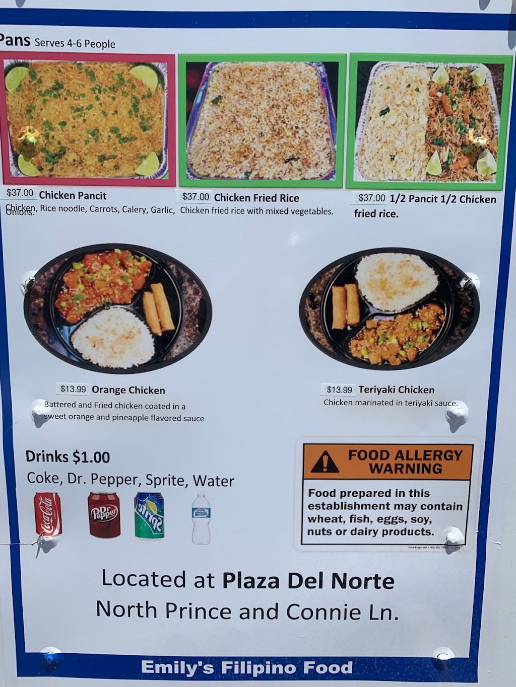 Emilys Filipino Food [Food Truck] | restaurant | 910 N Prince St, Clovis, NM 88101, USA | 5756936419 OR +1 575-693-6419