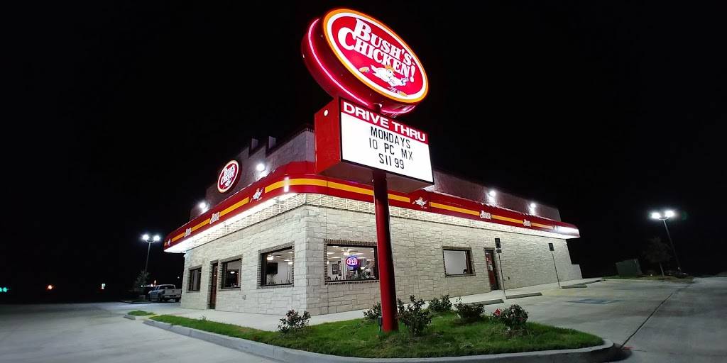 Bushs Chicken China Spring | restaurant | 10100 Granada Dr, Waco, TX 76708, USA | 2548365209 OR +1 254-836-5209