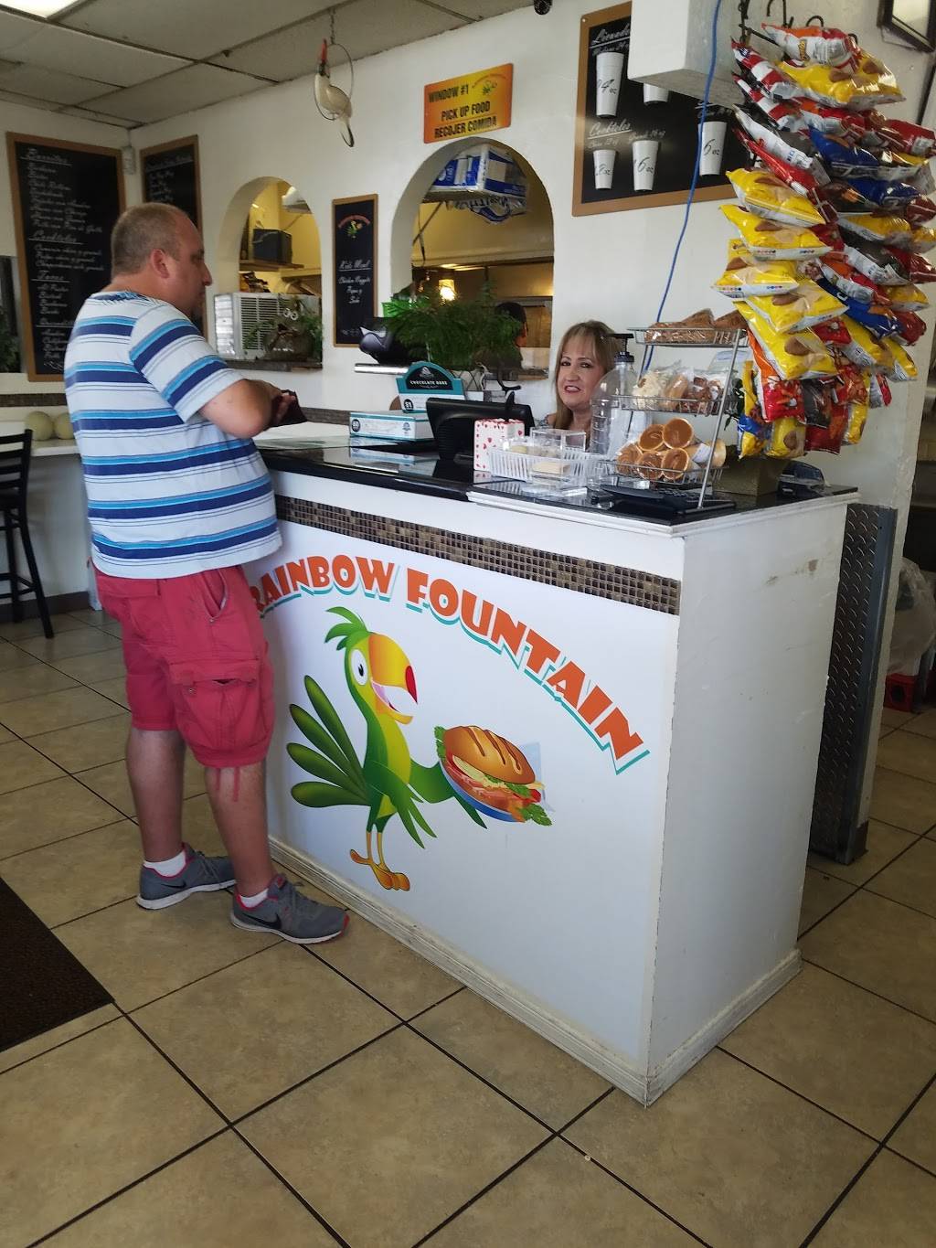 Rainbow Fountain | restaurant | 6232 Montana Ave A, El Paso, TX 79925, USA | 9157797928 OR +1 915-779-7928