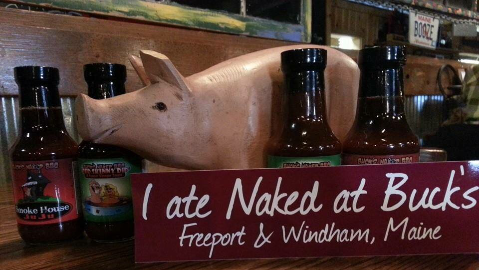 Bucks Naked BBQ | restaurant | 568 US-1, Freeport, ME 04032, USA | 2078650600 OR +1 207-865-0600