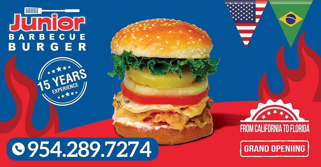 Junior Barbecue Burger | restaurant | 460 S Dixie Hwy W, Pompano Beach, FL 33060, USA | 9542897274 OR +1 954-289-7274