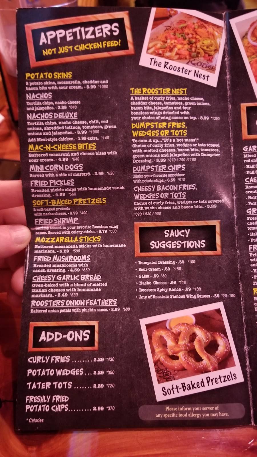 Roosters | restaurant | 5050 Crookshank Rd, Cincinnati, OH 45238, USA | 5138345984 OR +1 513-834-5984