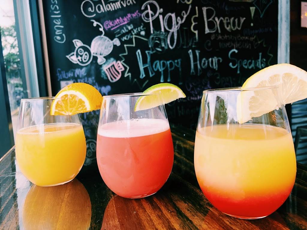 Pig and Brew | restaurant | 1313 Hull St, Richmond, VA 23224, USA | 8044472855 OR +1 804-447-2855