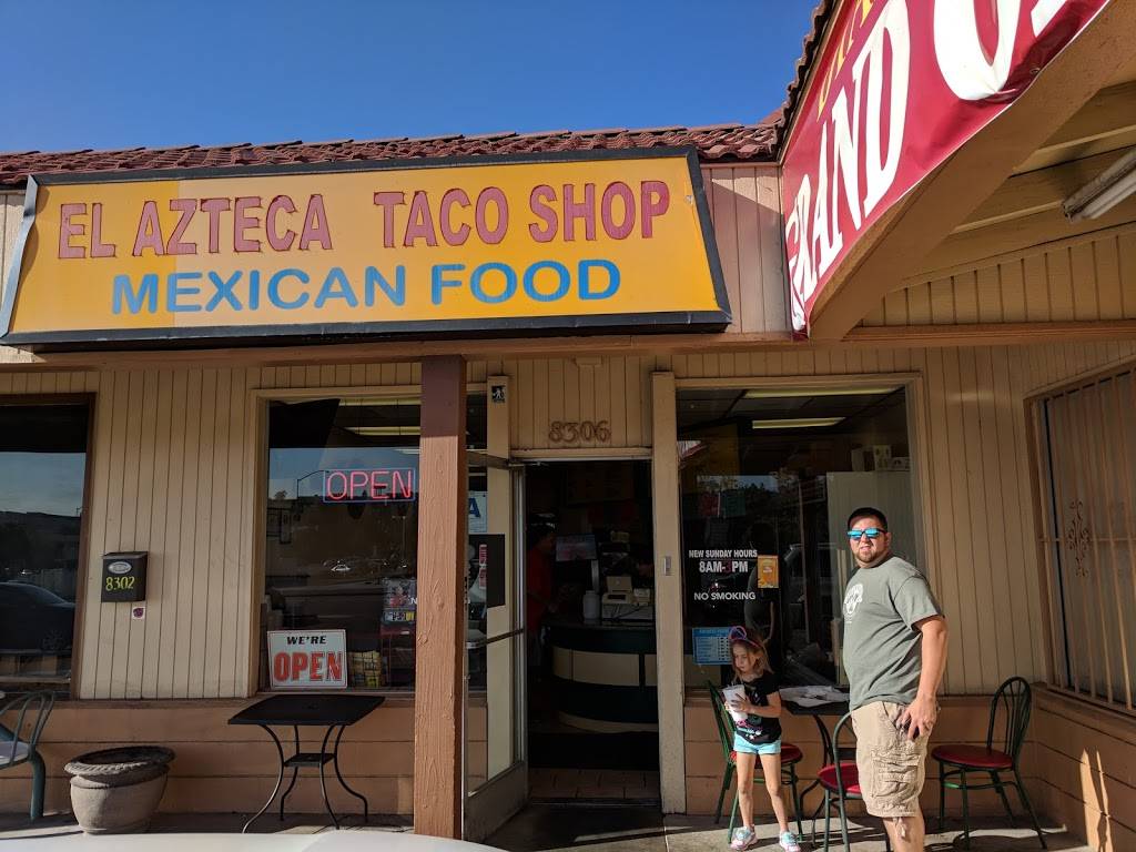 El Azteca Taco Shop | restaurant | 8306 Parkway Dr, La Mesa, CA 91942, USA | 6194664113 OR +1 619-466-4113