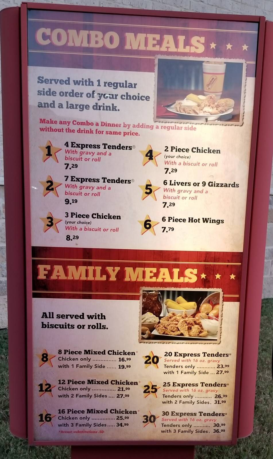 Chicken Express | restaurant | 1305 W White St, Anna, TX 75409, USA | 9729248565 OR +1 972-924-8565