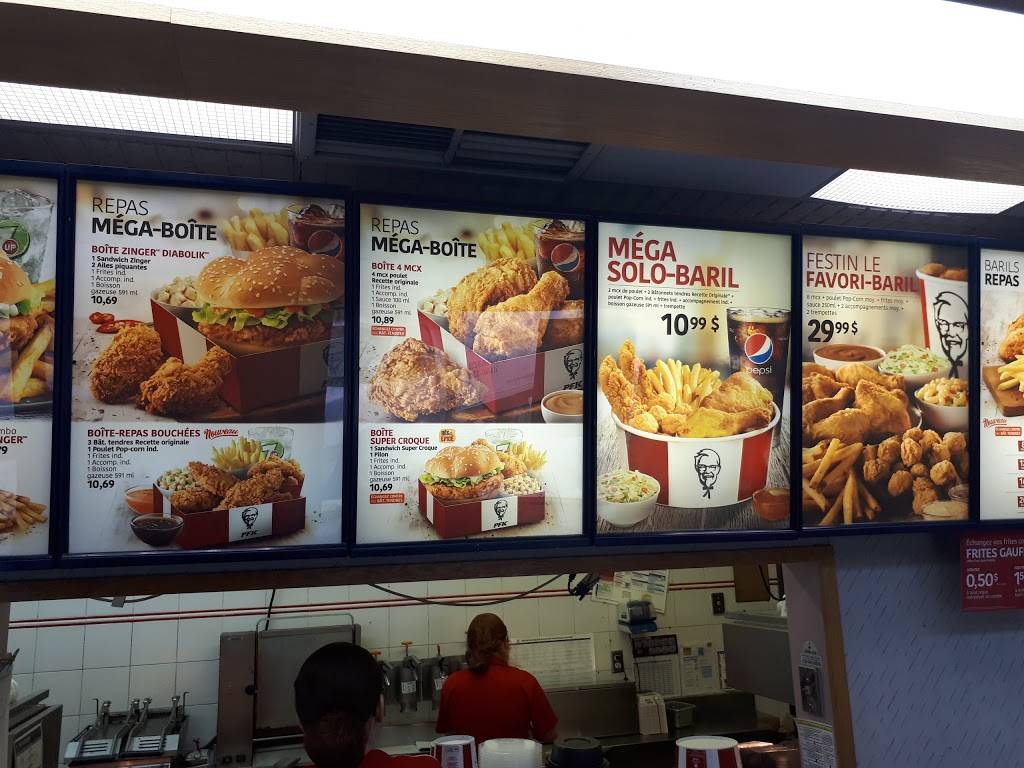 PFK | meal takeaway | 2997 Chemin de Chambly, Longueuil, QC J4L 1N3, Canada | 4506790680 OR +1 450-679-0680