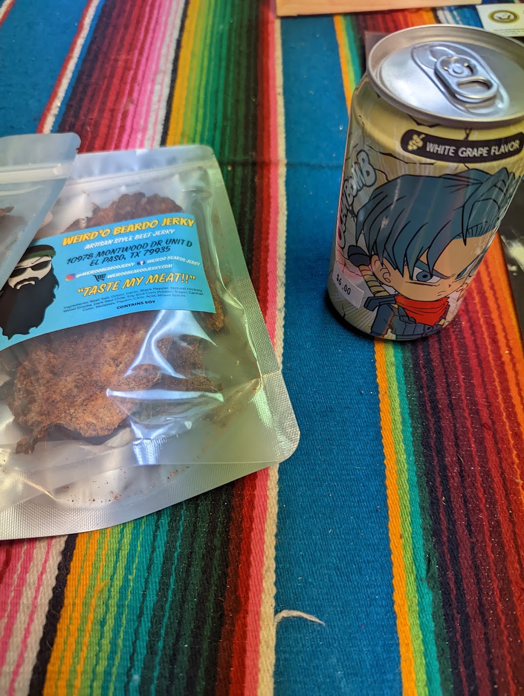 Weirdo Beardo Jerky and Snacks | restaurant | 10978 Montwood Dr, El Paso, TX 79935, USA | 9154940655 OR +1 915-494-0655