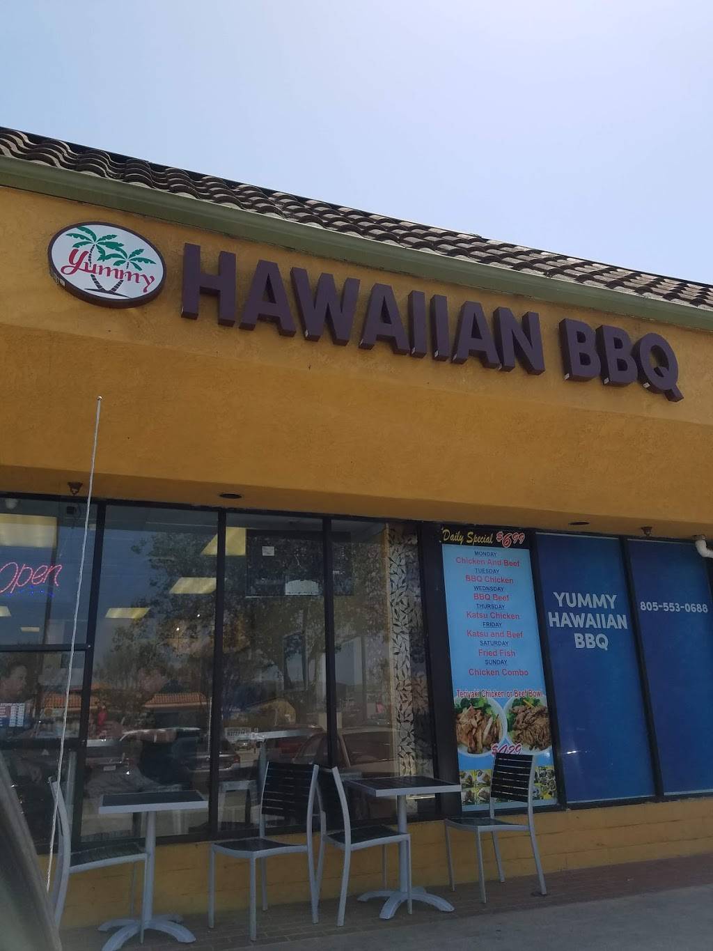 Yummy Hawaiian BBQ | restaurant | 302 Los Angeles Ave, Moorpark, CA 93021, USA | 8055530688 OR +1 805-553-0688