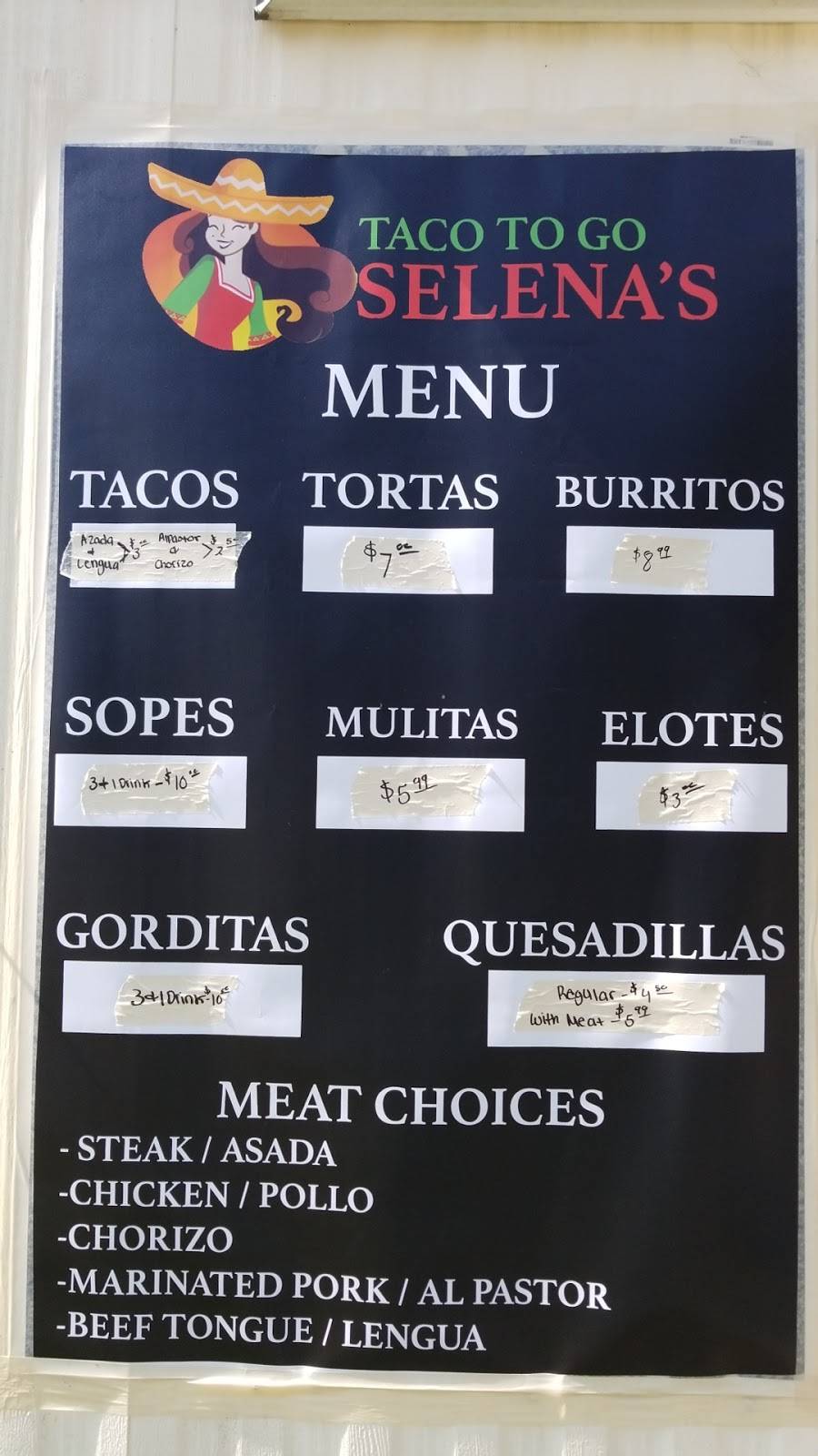 Selenas taco to go | restaurant | 456 S Main St, Rutherfordton, NC 28139, USA | 8287557796 OR +1 828-755-7796