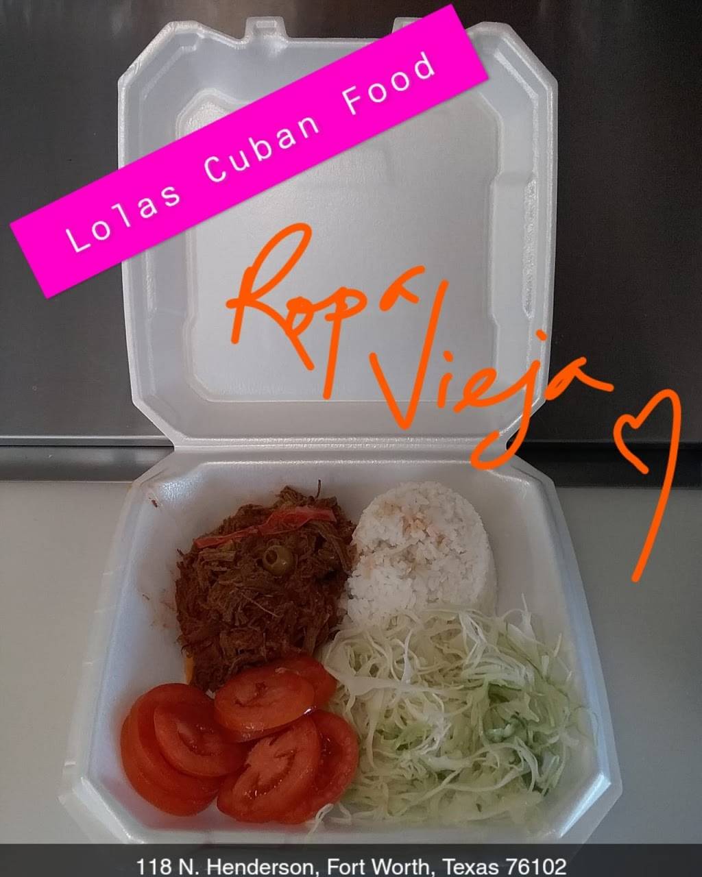 Lolascubanfood | restaurant | Fort Worth, TX 76102, USA | 6822028556 OR +1 682-202-8556