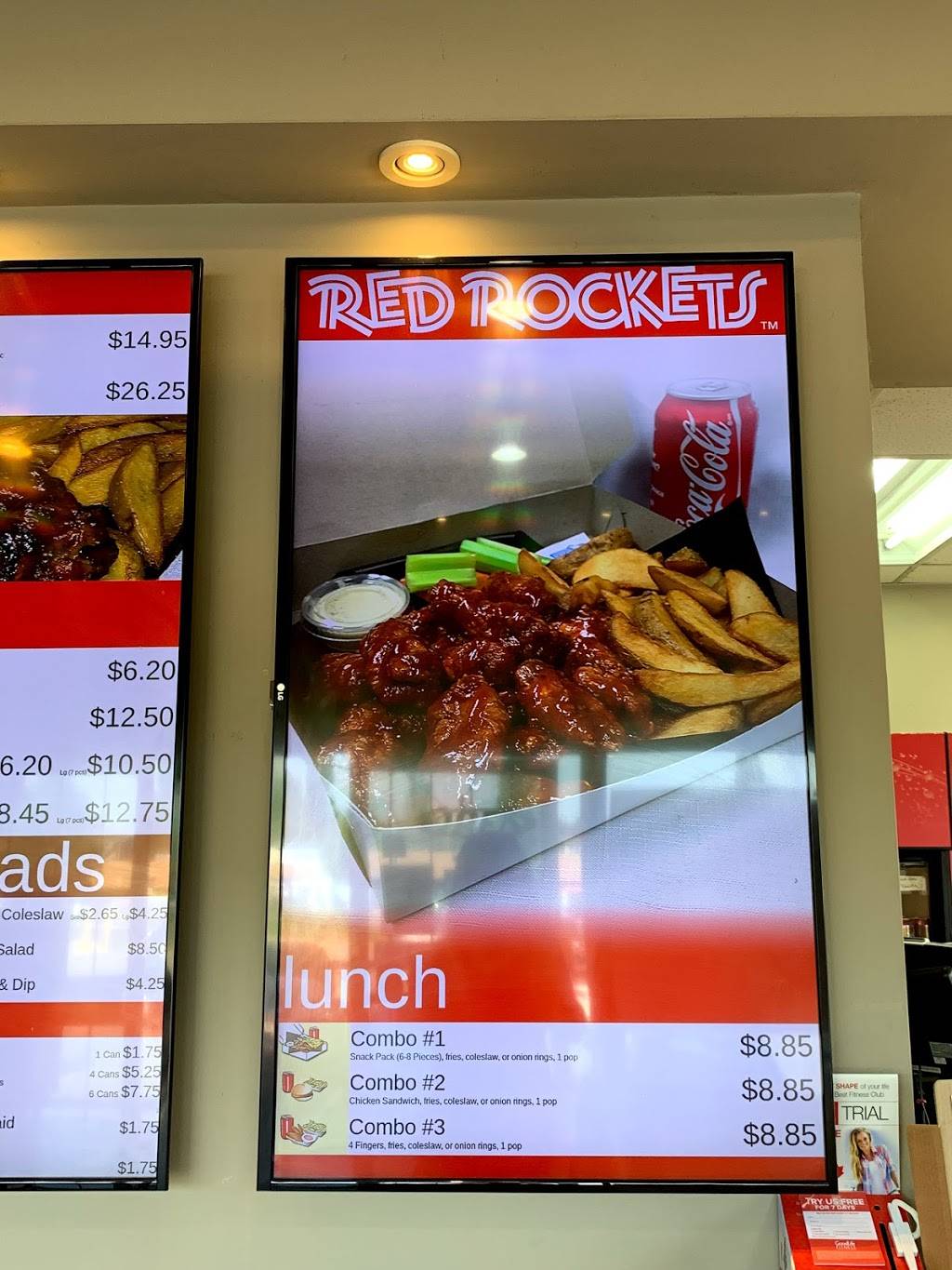 Red Rockets | restaurant | 930 Upper Paradise Rd, Hamilton, ON L9B 2N1, Canada | 9053872442 OR +1 905-387-2442