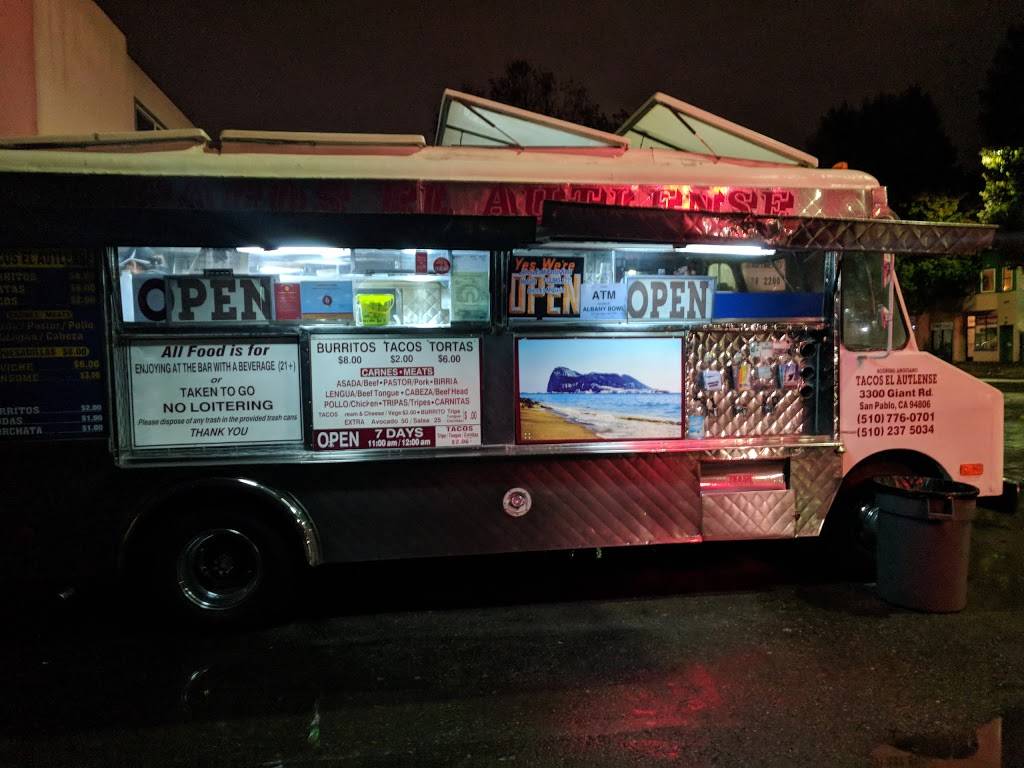 Tacos El Autlense | restaurant | 601 San Pablo Ave #2, Albany, CA 94706, USA | 5107760701 OR +1 510-776-0701