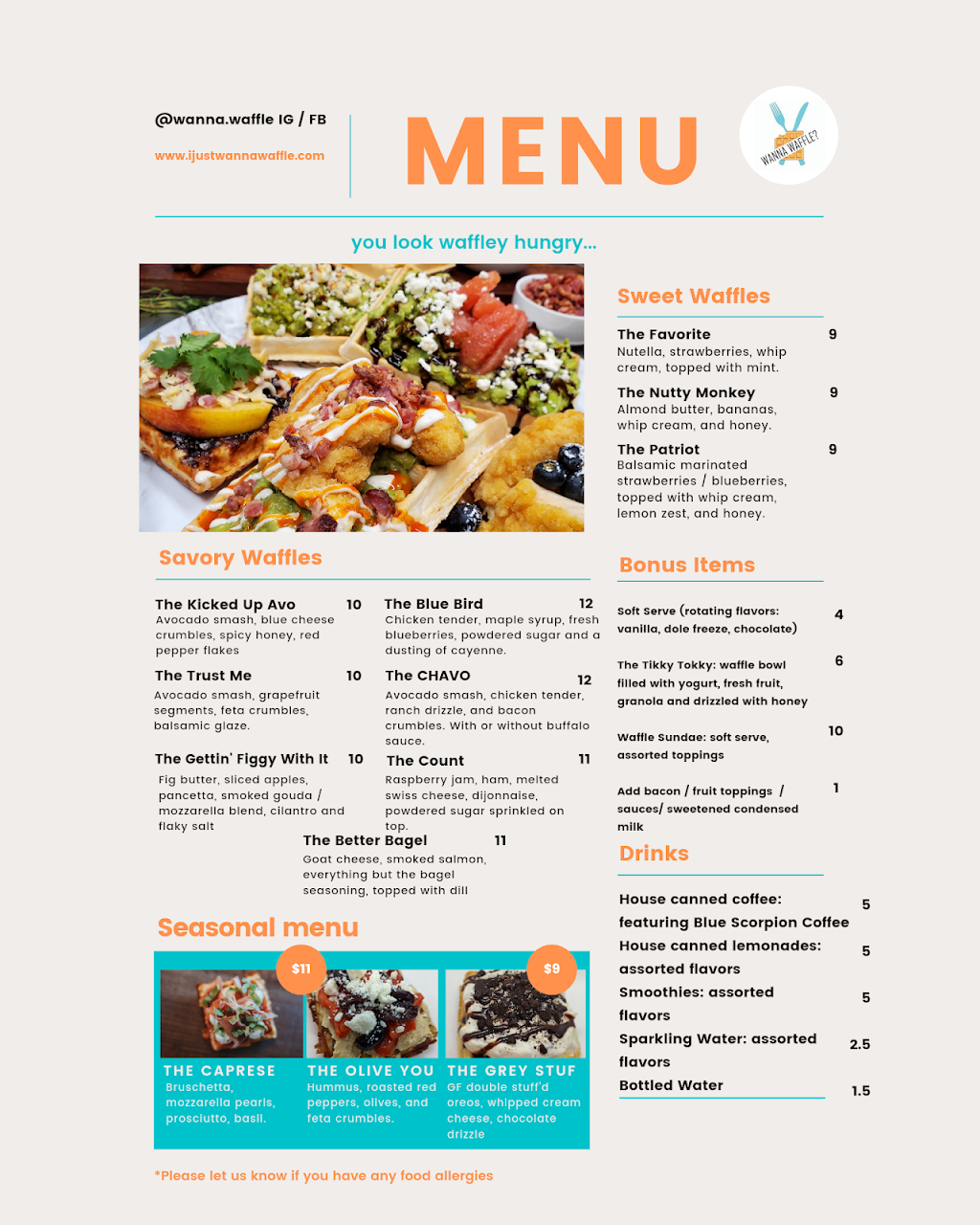 Wanna Waffle? | restaurant | 104 Oak St, Brentwood, CA 94513, USA | 9259150259 OR +1 925-915-0259