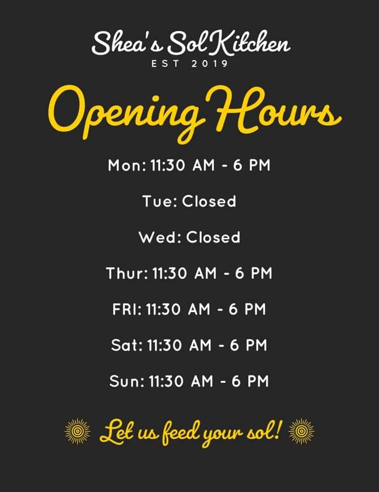Sheas Sol Kitchen | restaurant | 4600 W Kellogg Dr, Wichita, KS 67209, USA | 3162606222 OR +1 316-260-6222